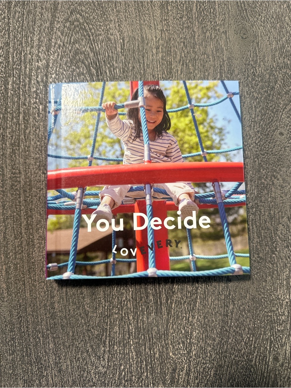 You Decide Kids Wall Art Print in Blue and Red by Lovevery
